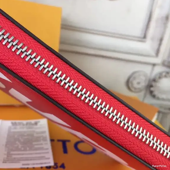 wallet Zip Vuitton supreme Louis 0623